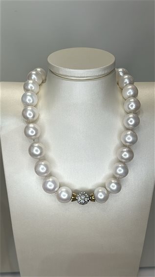 Collana Domar Donna in Oro Perla COOR-167-280 - COOR-167-280